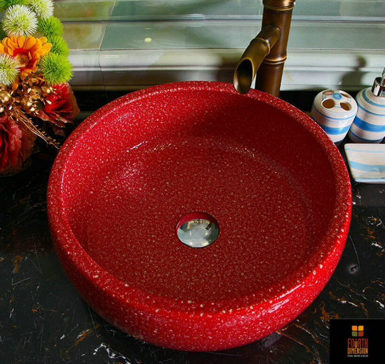 Porcelain-Handmade-Colorful-Countertop-Vessel-sink