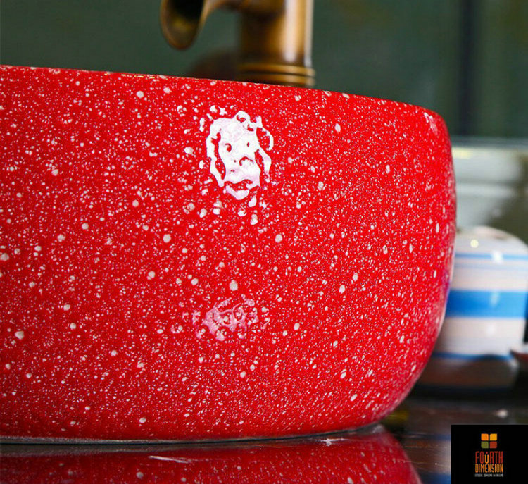 Porcelain-Handmade-Colorful-Countertop-Vessel-sink