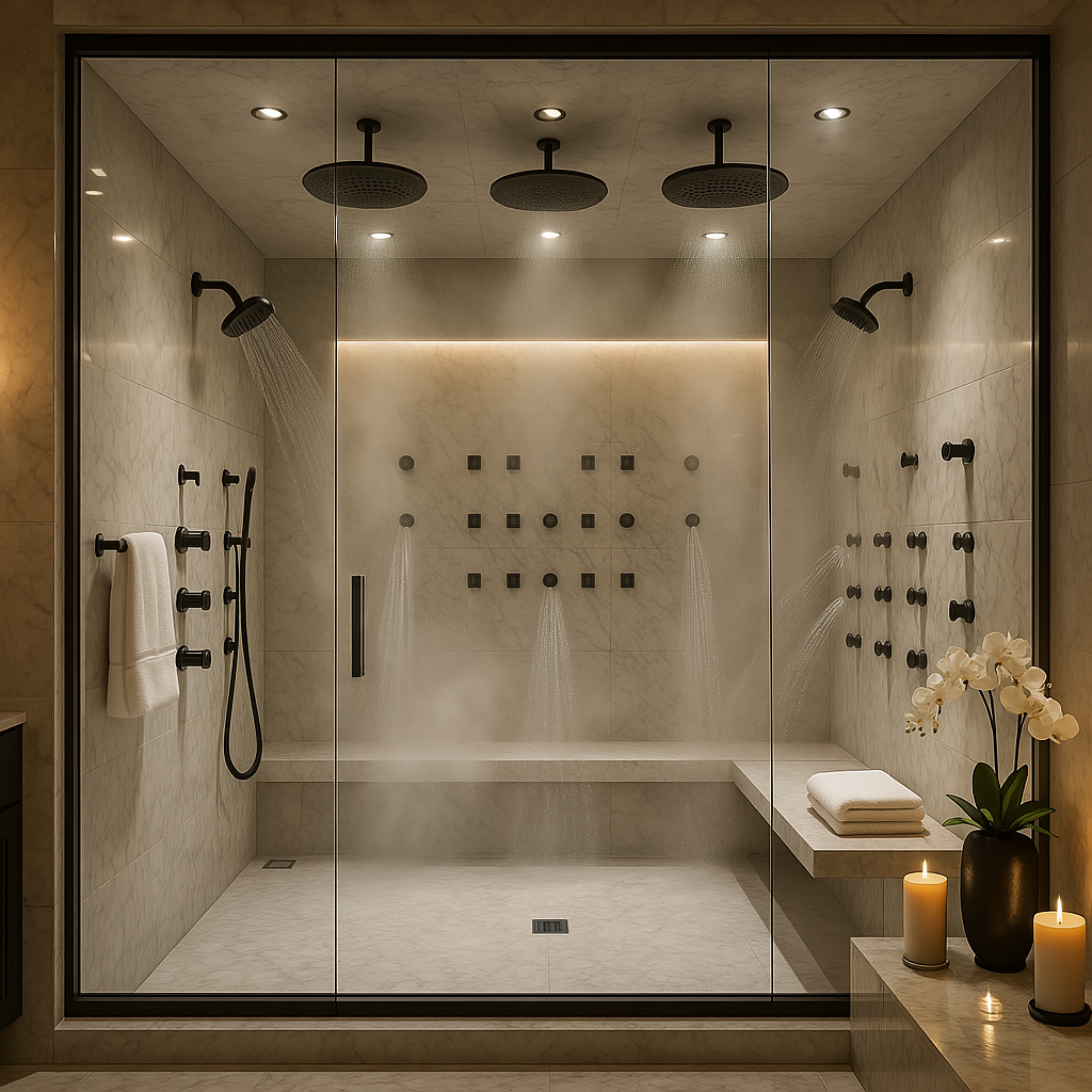 Fontana RoyaleRain luxury SPA shower system
