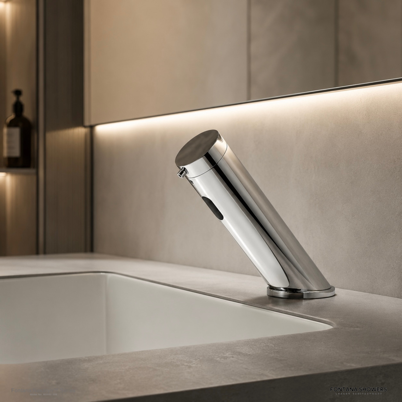 Fontana Chrome Finish Commercial Automatic Foam Touchless Soap Dispenser