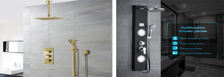 Bavaria Rainfall Shower Head System