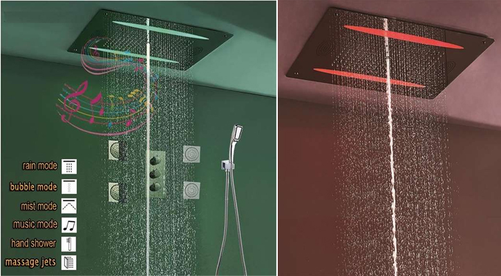 Bluetooth Control Smart Shower System