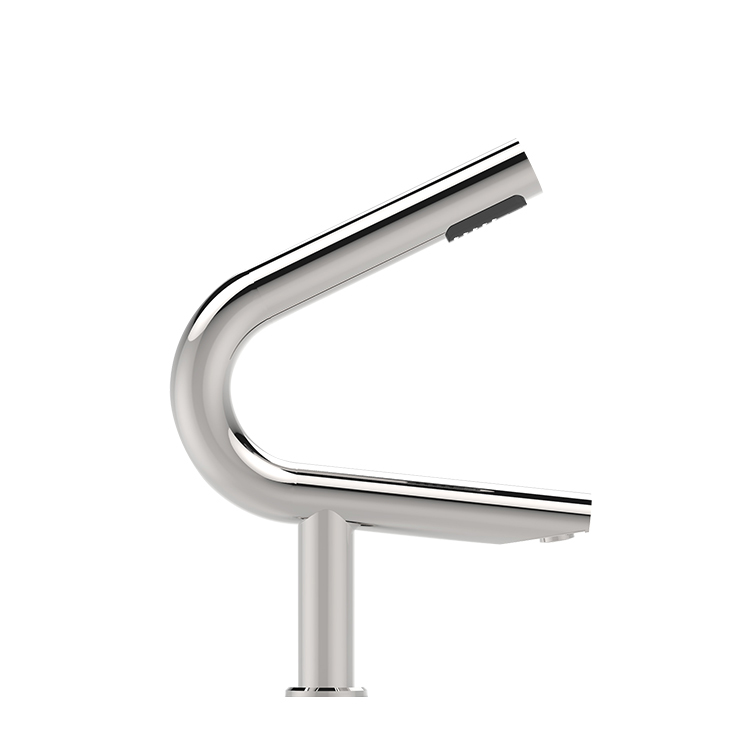 Fontana Commercial Automatic Touchless Sensor Faucet With Hand Dryer In Polished Chrome
