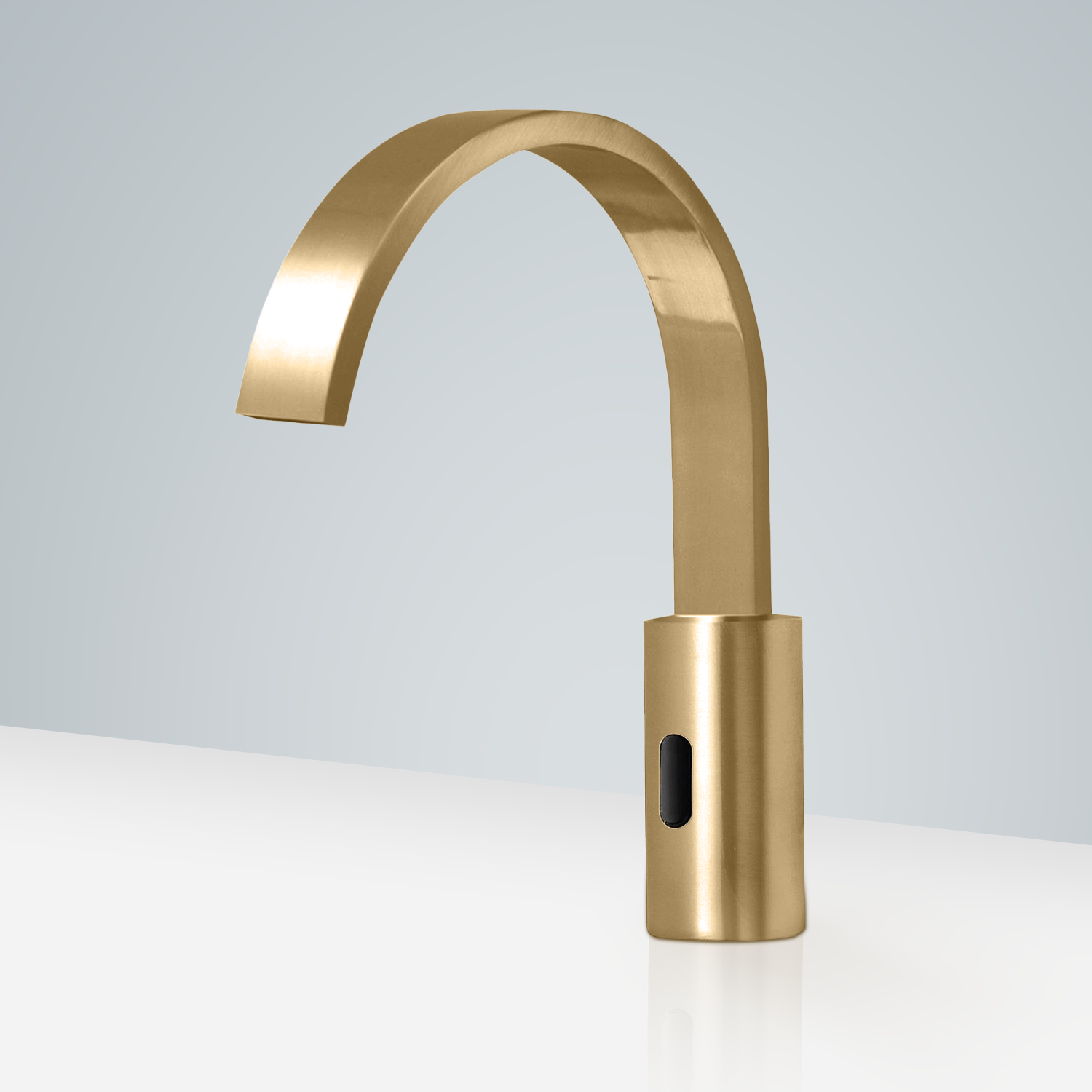 Fontana Commercial Brushed Gold Touchless Automatic Sensor Faucet