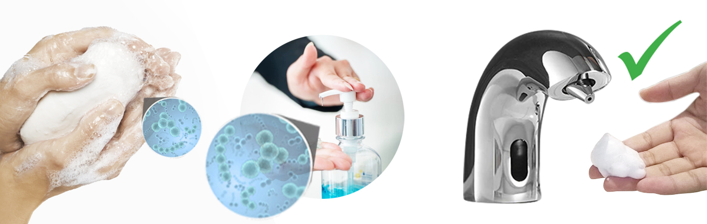 Infrared Motion Sensor Stainless Steel Automatic Soap Dispenser â ...