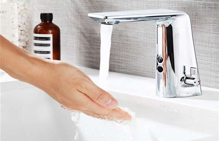 Commercial Touchless Bathroom Sink Faucets