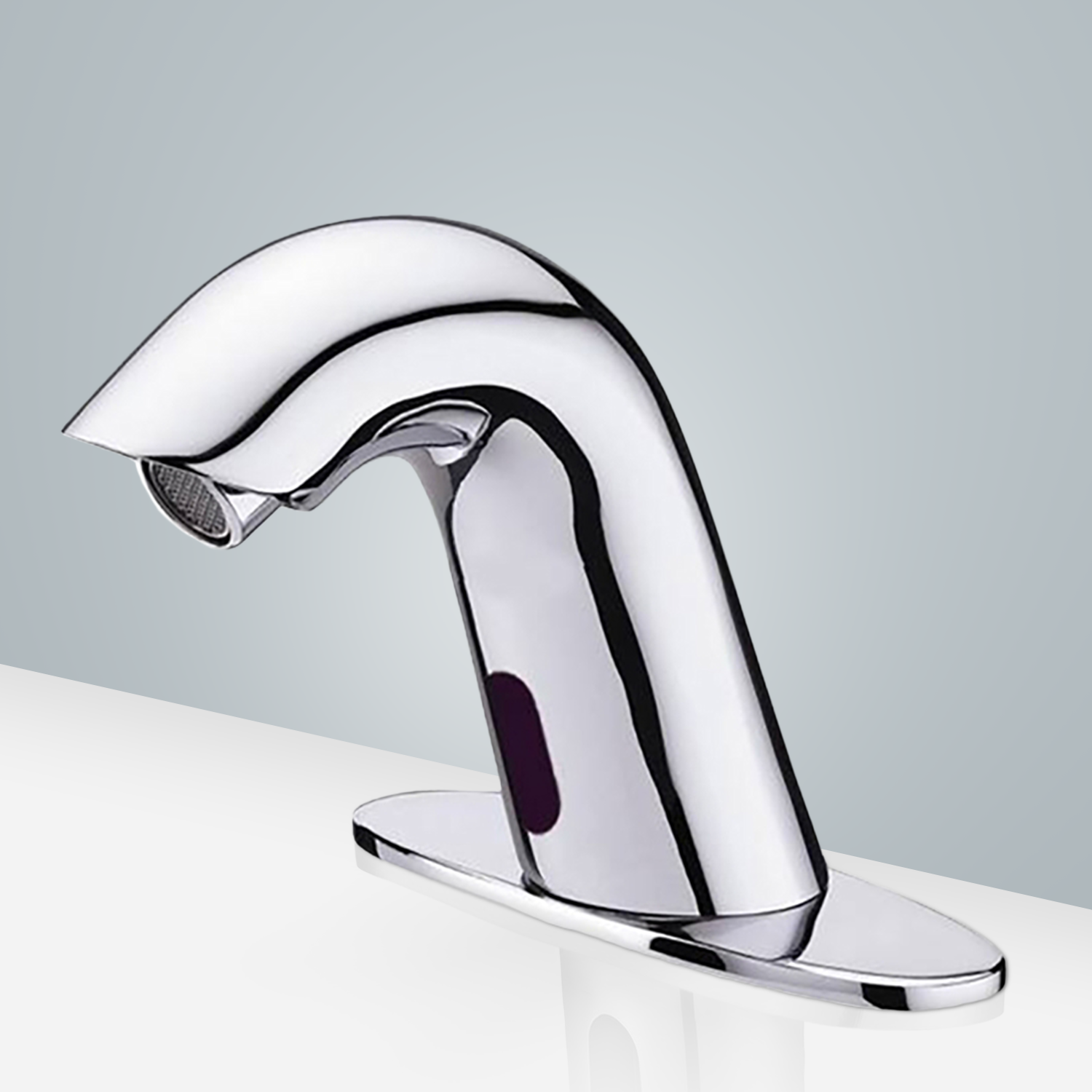 Conto Commercial Chrome Automatic Motion Sensor Bathroom Faucet