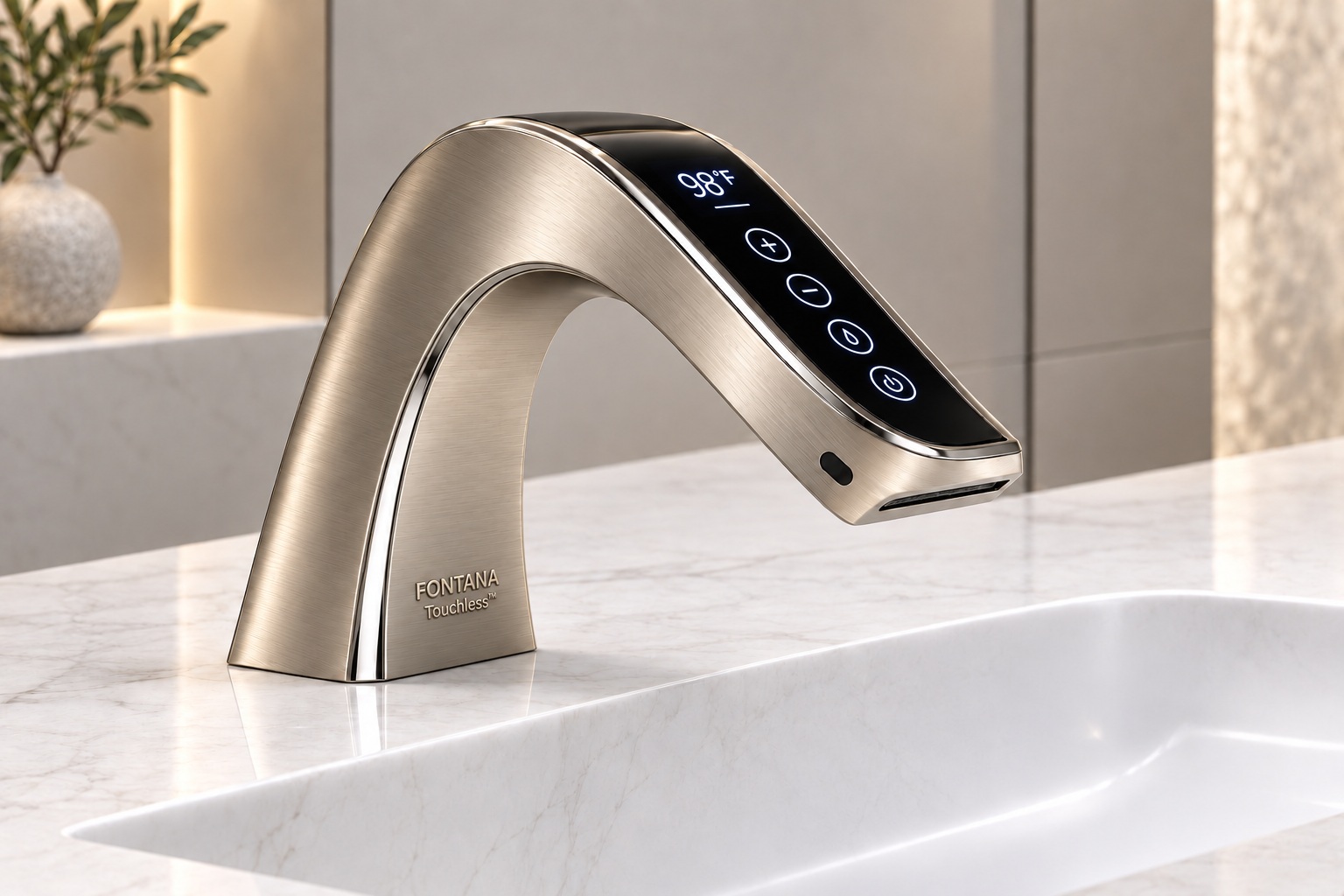 Fontana Time-of-Flight sensing reference for reviewing faucet response