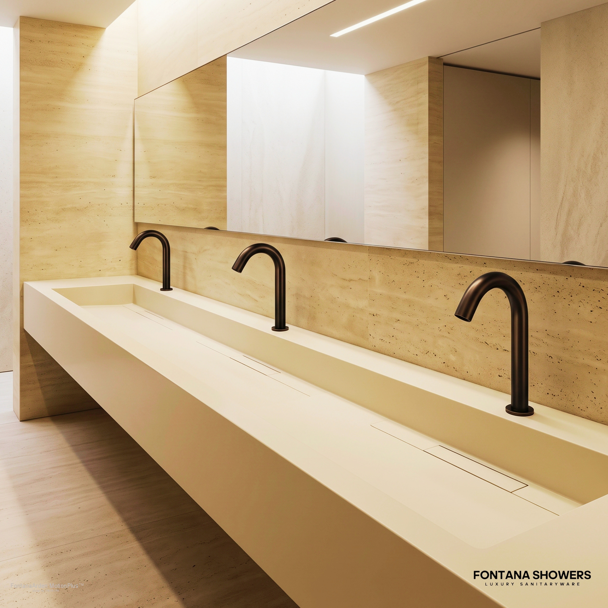 Fontana Arden MotionPlus Collection Oil Rubbed Bronze Smart Touchless Bathroom Faucet
