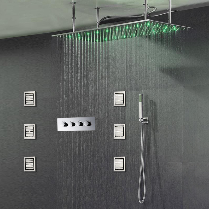 Fontana Lima Luxury Stainless Steel Shower Set