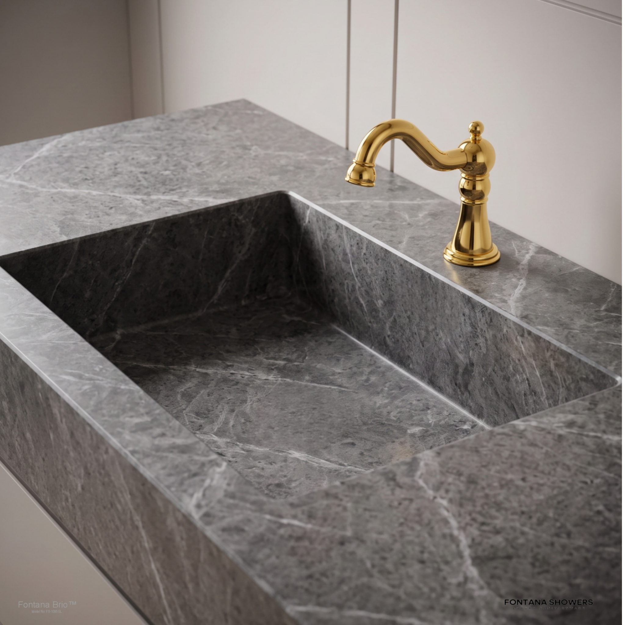 Fontana Commercial Gold Automatic Sensor Hands Free Faucet, product view 1