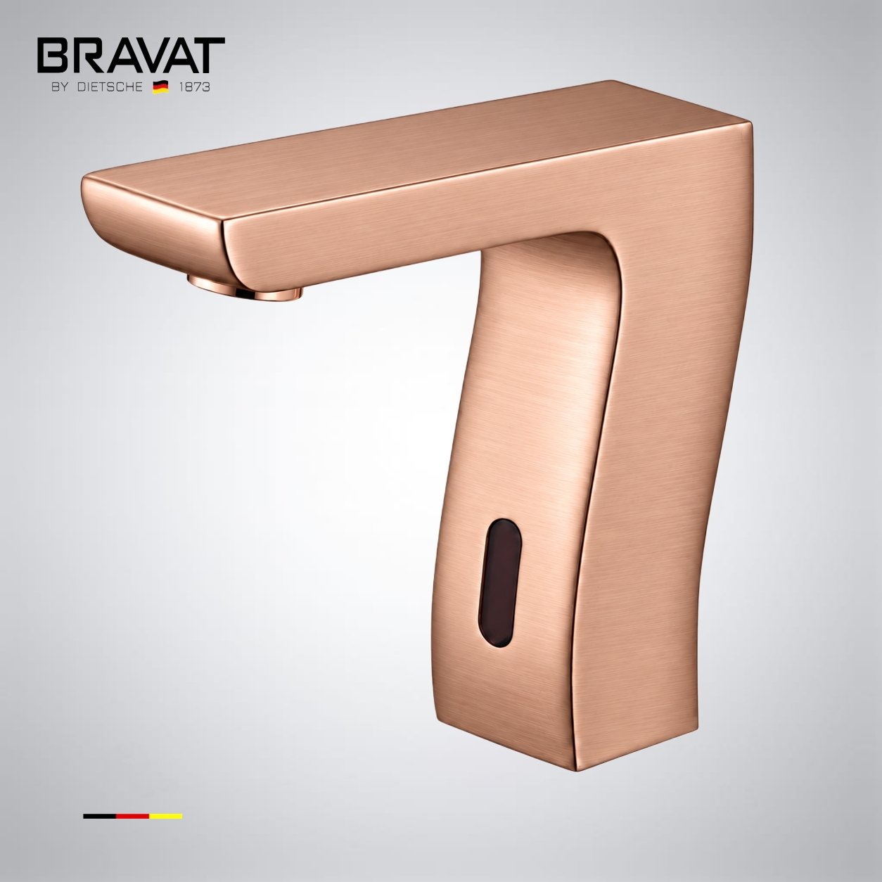 FontanaHorizonTap Deck Mounted Touchless Sensor Faucet in Rose Gold