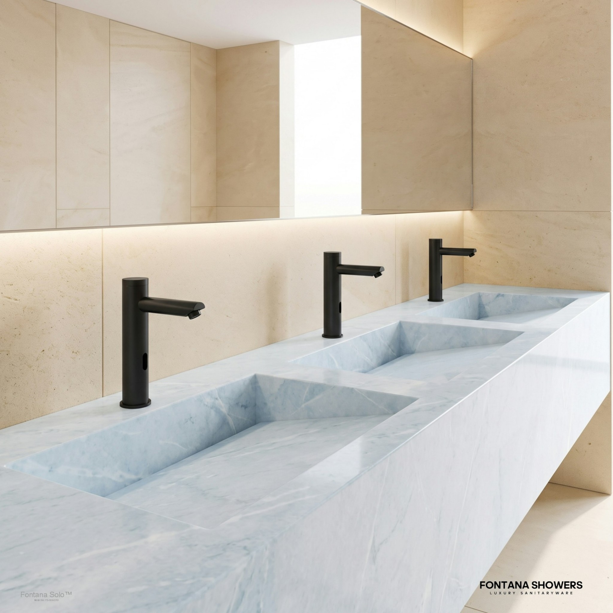 Solo Oil Rubbed Bronze Touchless Motion Activated Sink Faucet