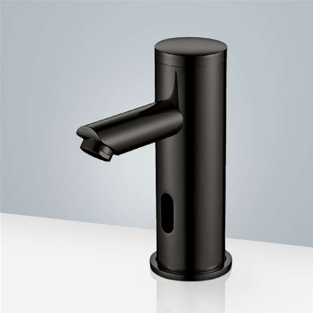 Solo Commercial Touchless Sensor Faucet Matte Black Finish
