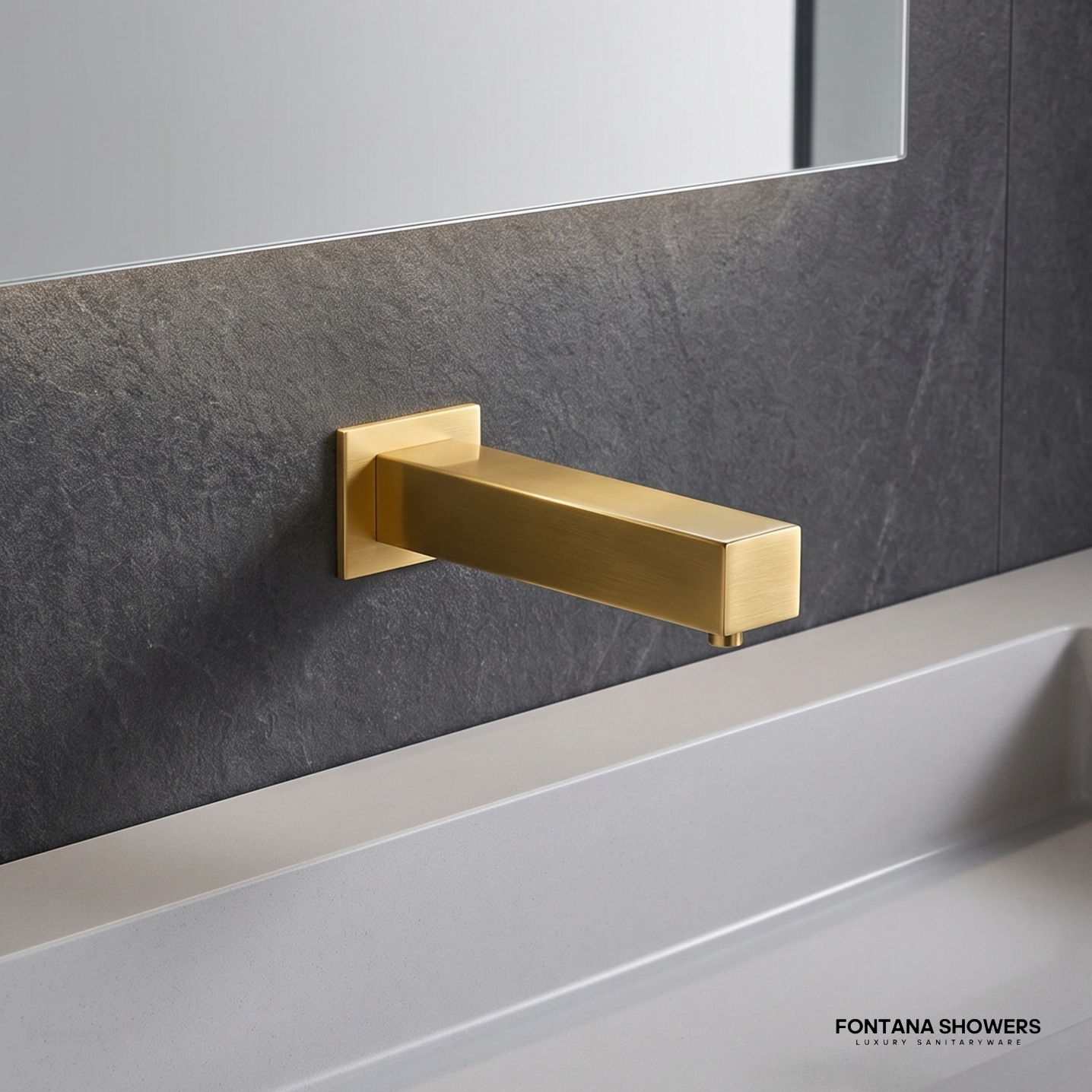 Fontana FS1017 Brushed Gold Automatic Soap Dispenser