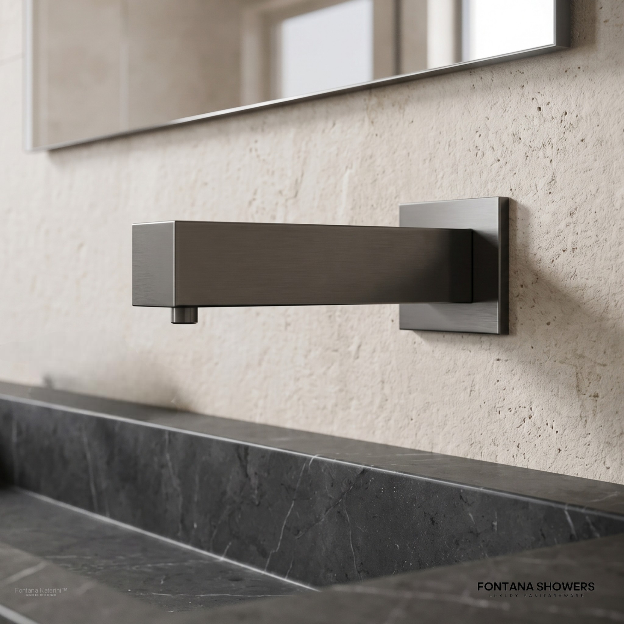 Fontana FS1017 Gun Metal Gray Automatic Soap Dispenser