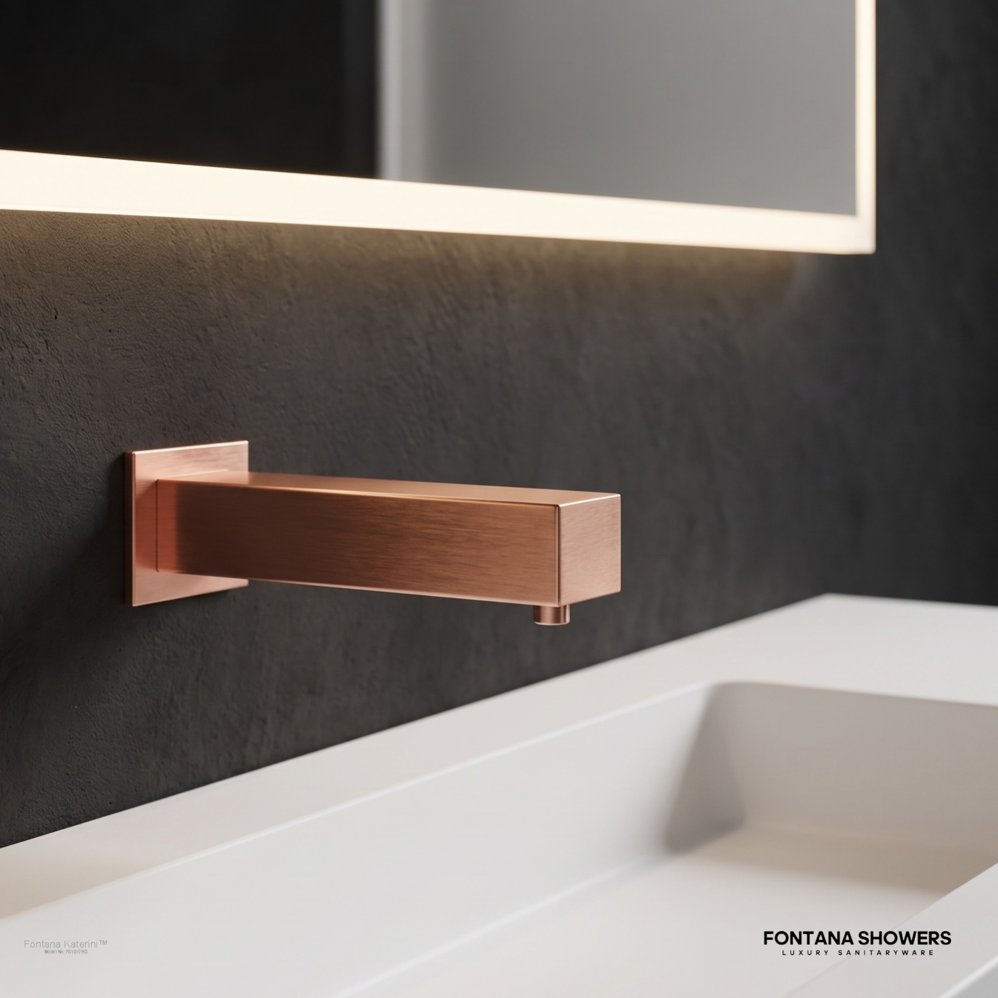 Fontana FS1017 Rose Gold Automatic Soap Dispenser