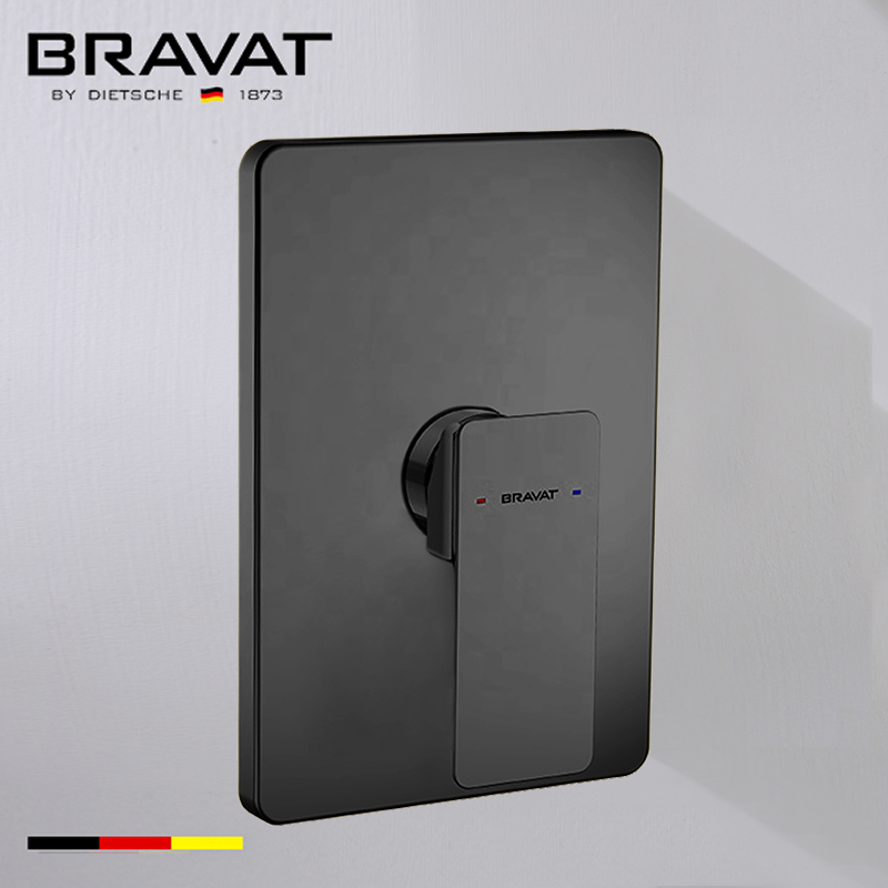 Bravat Dark Oil Rubbed Bronze Wall Mounted Shower Valve Mixer