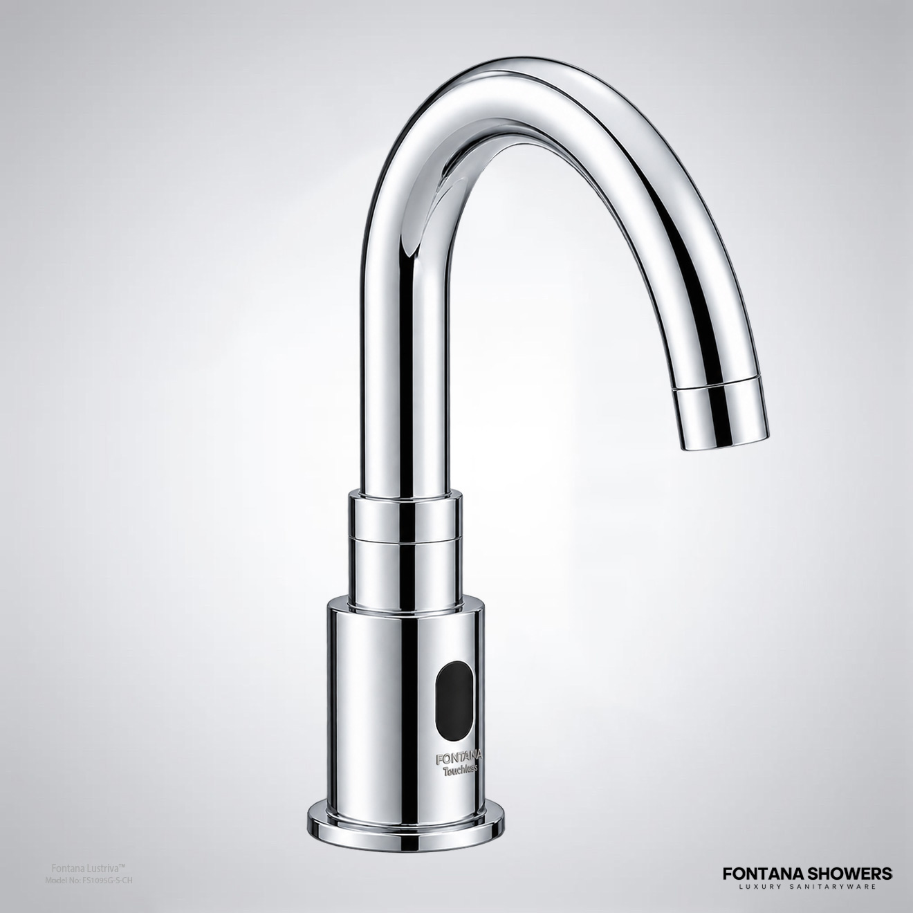 Fontana Cte Chrome Commercial Sensor Faucet