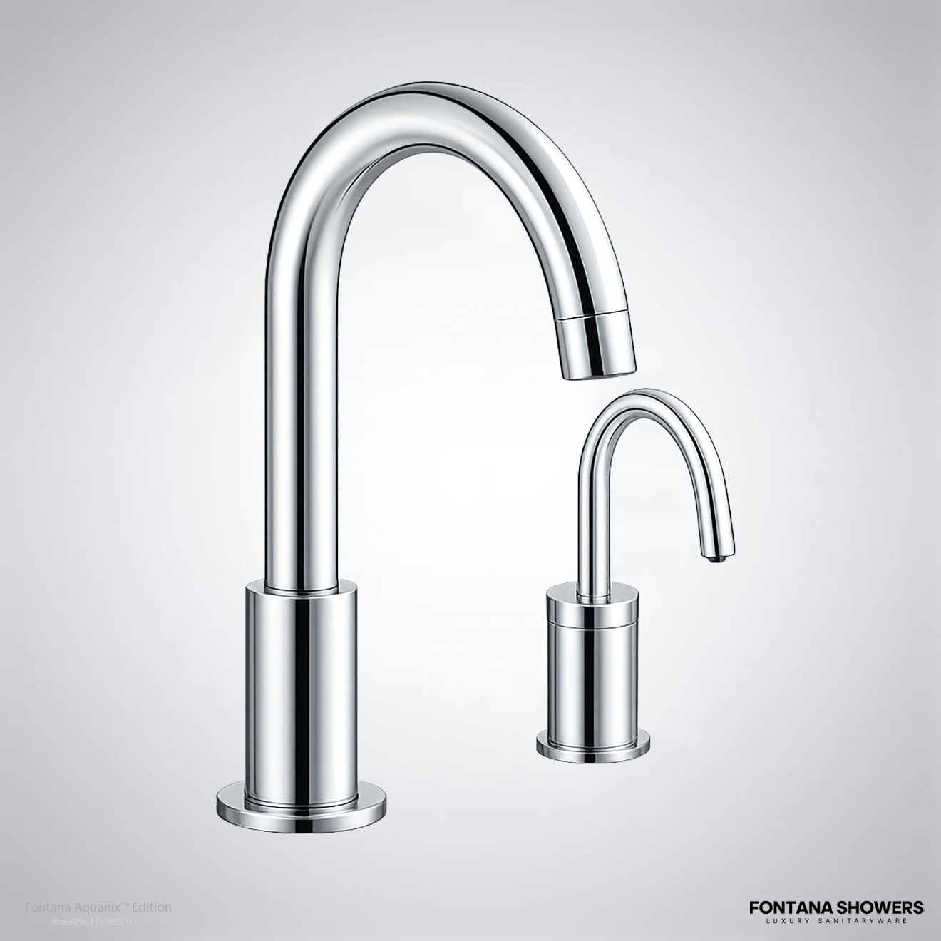Fontana FS11095 Chrome Touchless Faucet Collection FS11095CH
