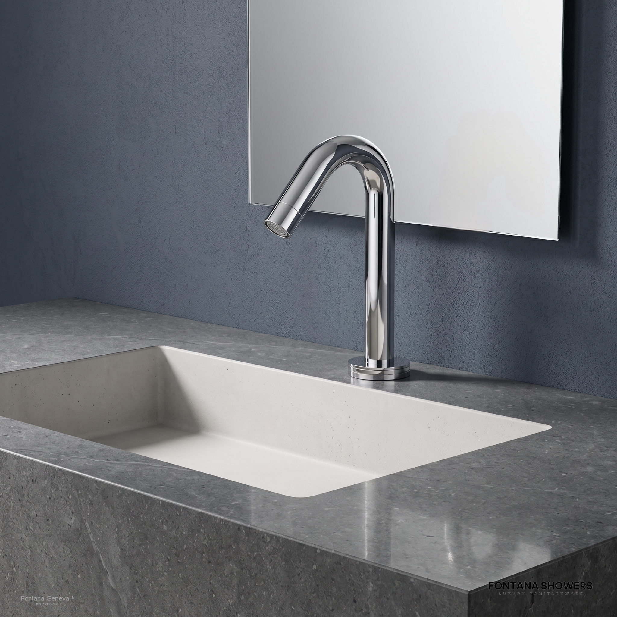Fontana Geneva Chrome Commercial Sensor Faucet - FS1226CH