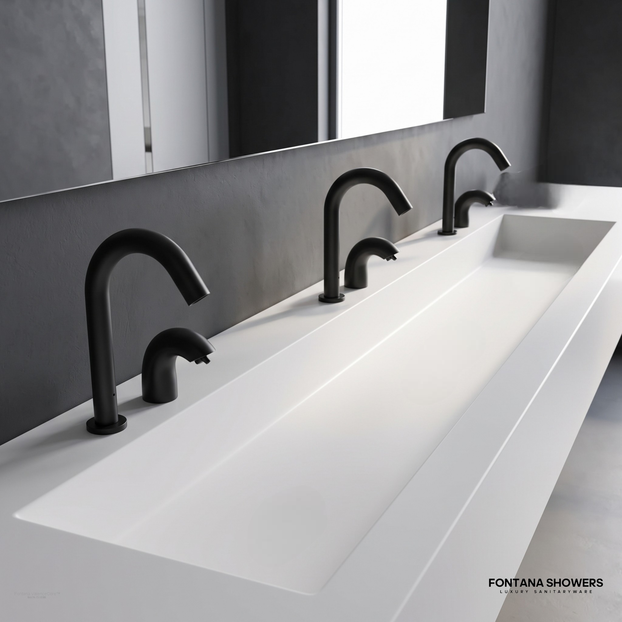Fontana FS18284 Touchless Faucet & Automatic Soap Dispenser Set