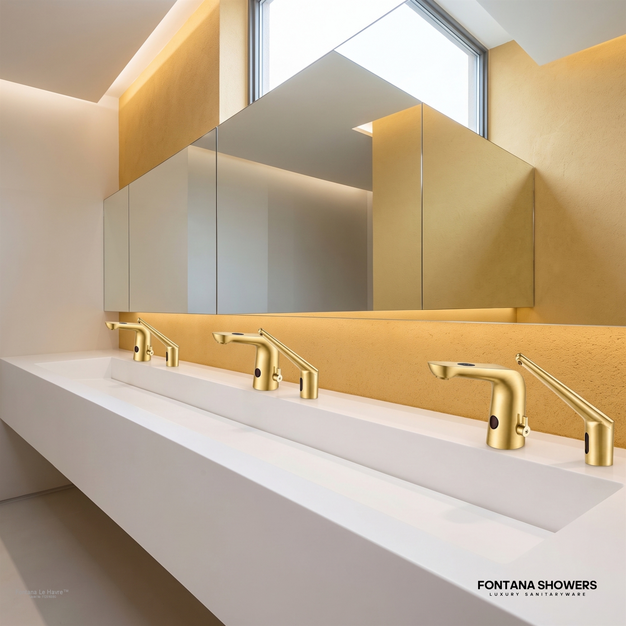 FontanaShowers FS20160BG Brushed Gold product