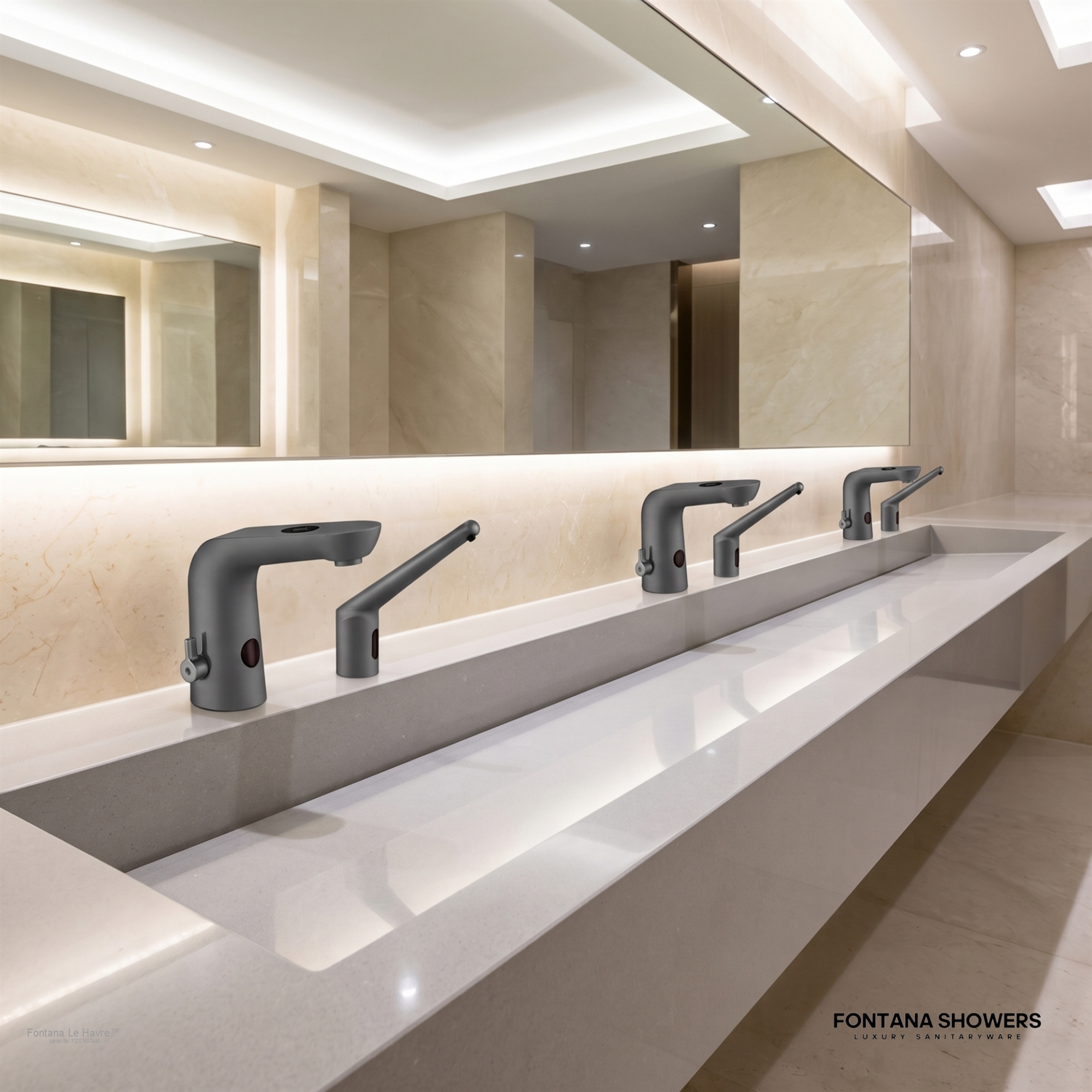 FontanaShowers FS20160GMG Gun Metal Gray product