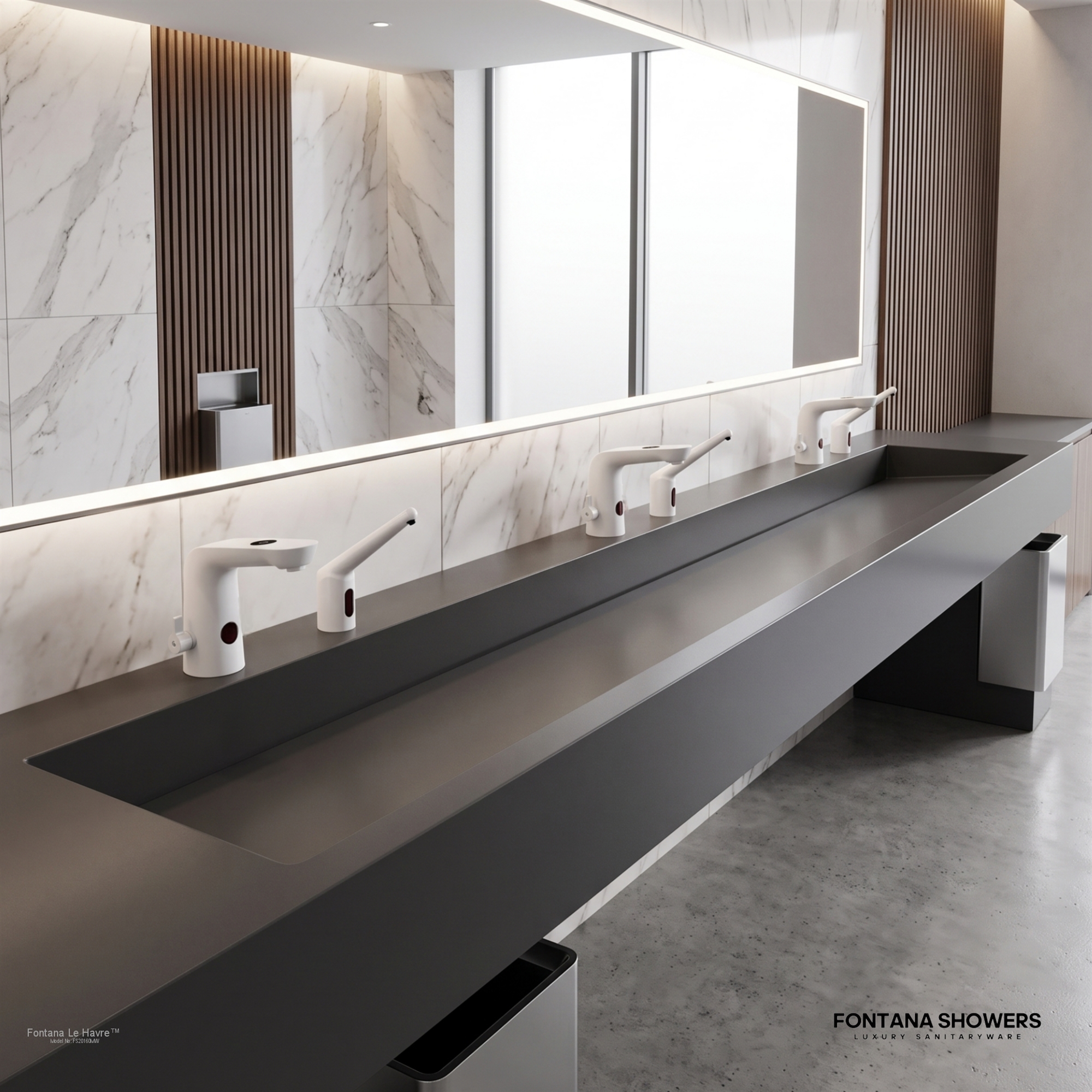 FontanaShowers FS20160MW Matte White product