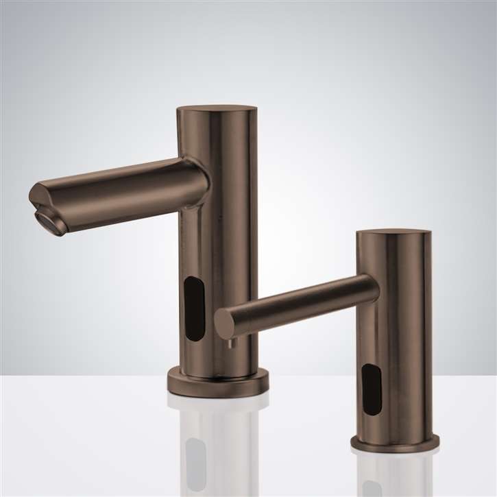 Fontana FS474LB-D automatic faucet touchless commercial faucet front view