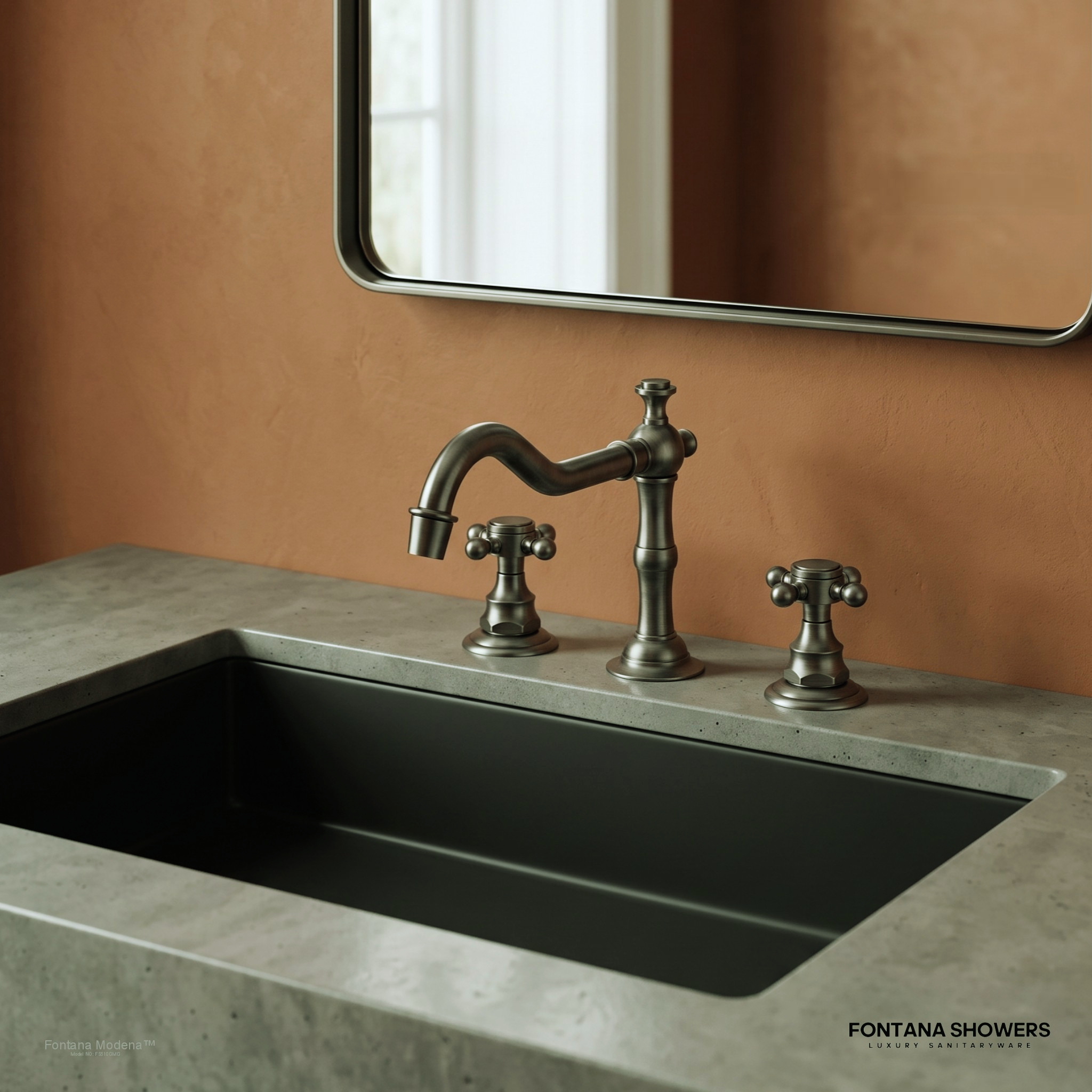 Fontana Gun Metal Gray Oasis Faucet