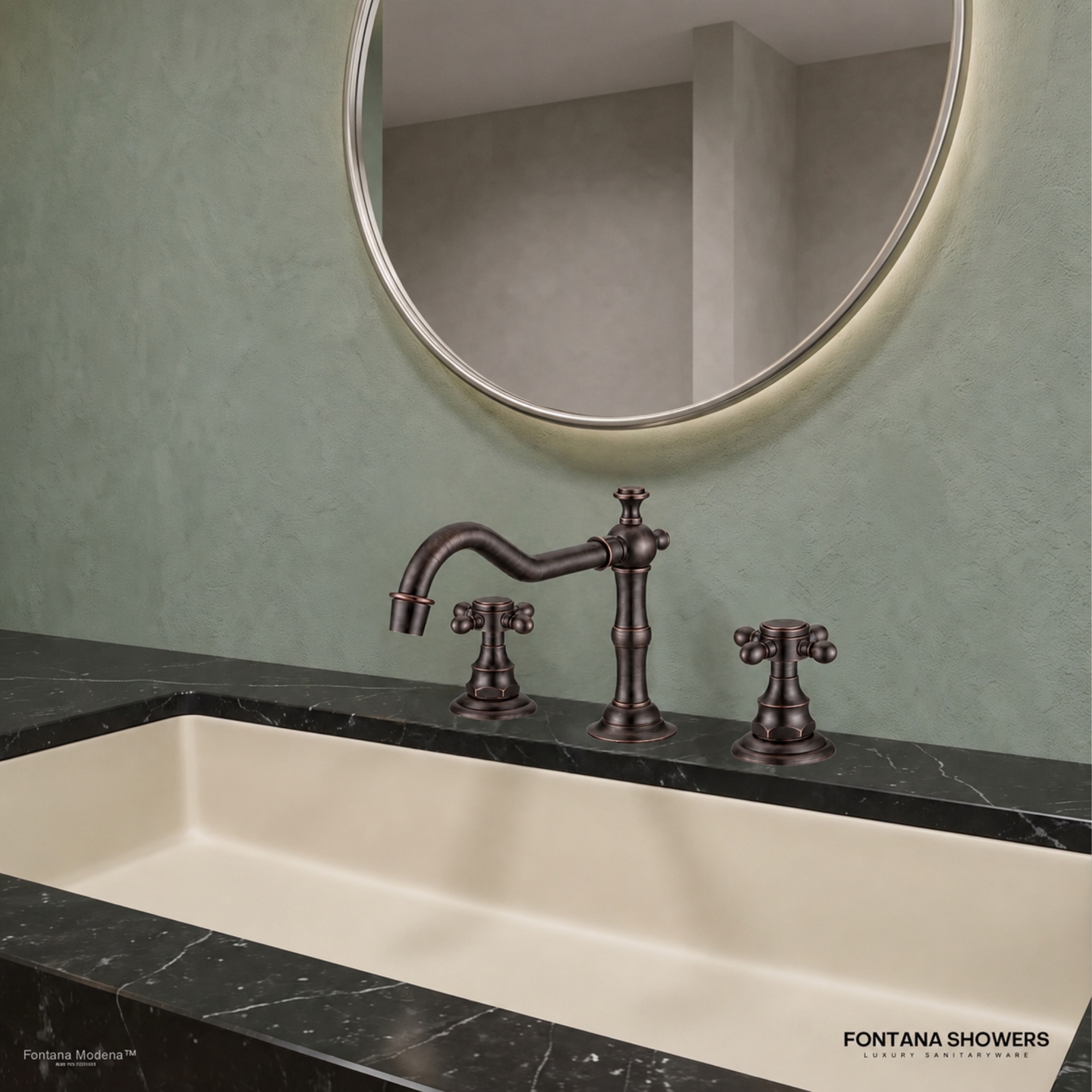 Fontana Oil Rubbed Bronze Oasis Faucet