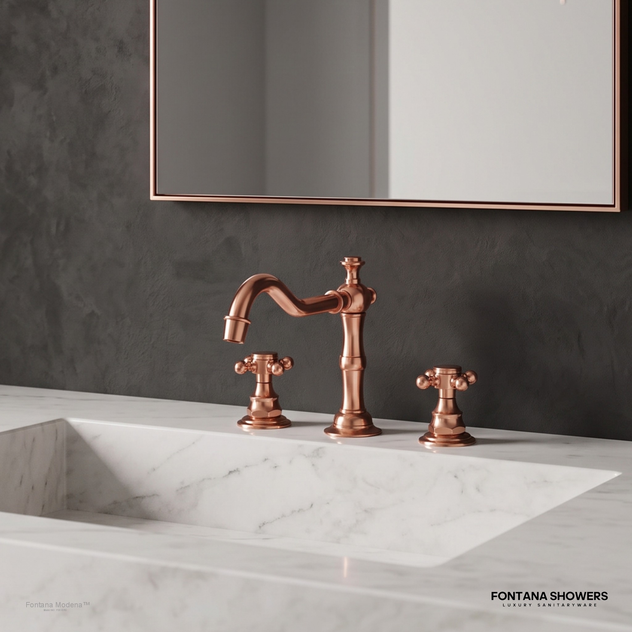Fontana Rose Gold Oasis Faucet