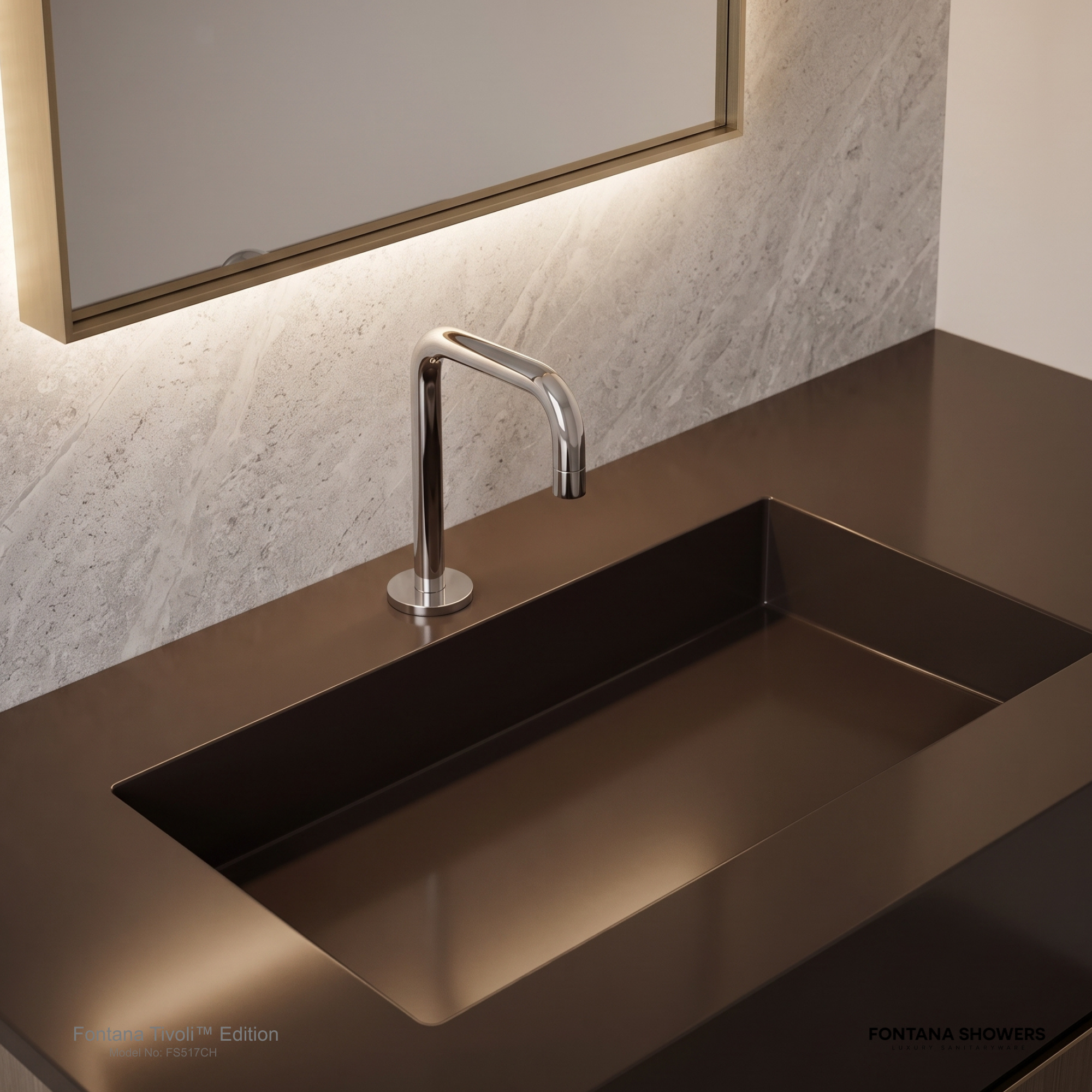 Fontana Tivoli Edition Chrome Premium Touchless Faucet