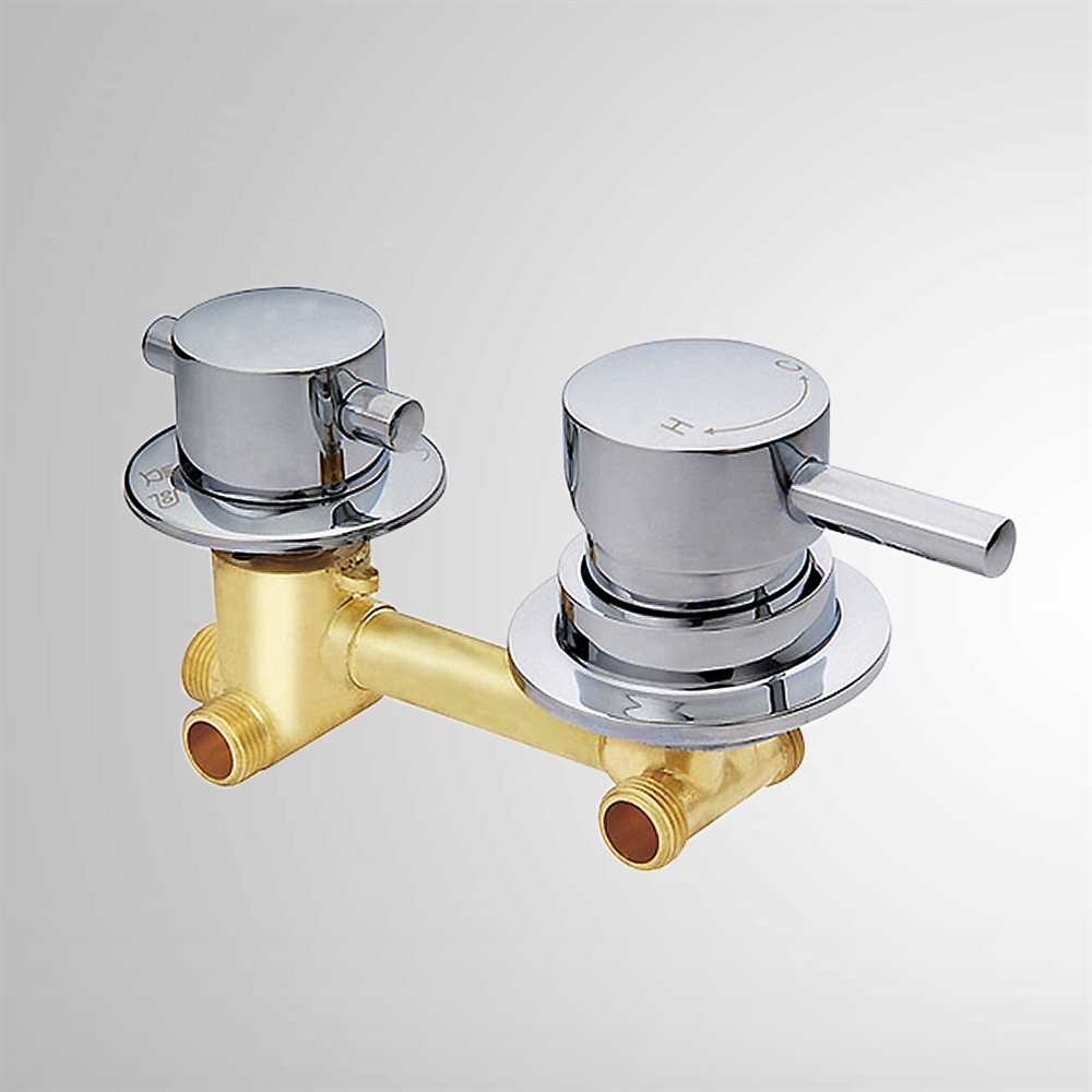 Fontana Shower Mixer 2/3/4/5 Way Shower Mixing Valve Cold And Hot Water Switch Valve Shower Room Faucet Accessories