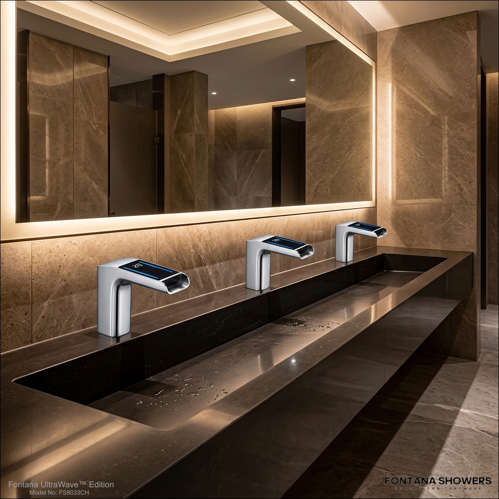 FontanaAquaDynamiCore Chrome Intelligence Touchless Faucet FS8033CH