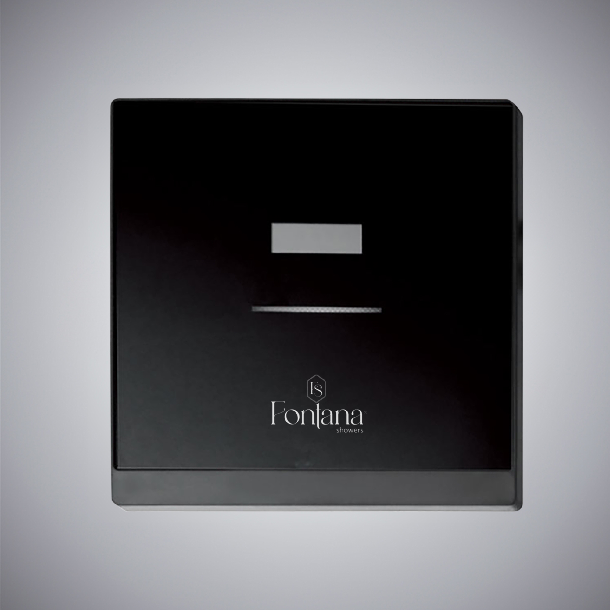 Fontana IQLink Obsidian Grey hands-free automatic sensor urinal flush valve