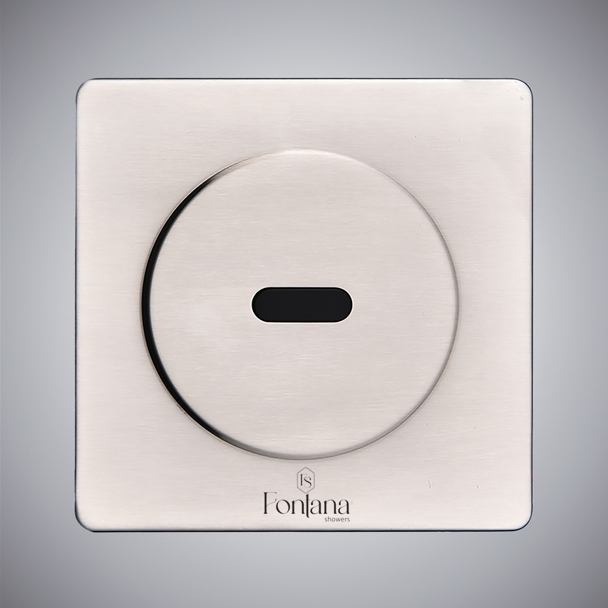 Fontana SenseLink Light Grey touchless wall-mounted flush system
