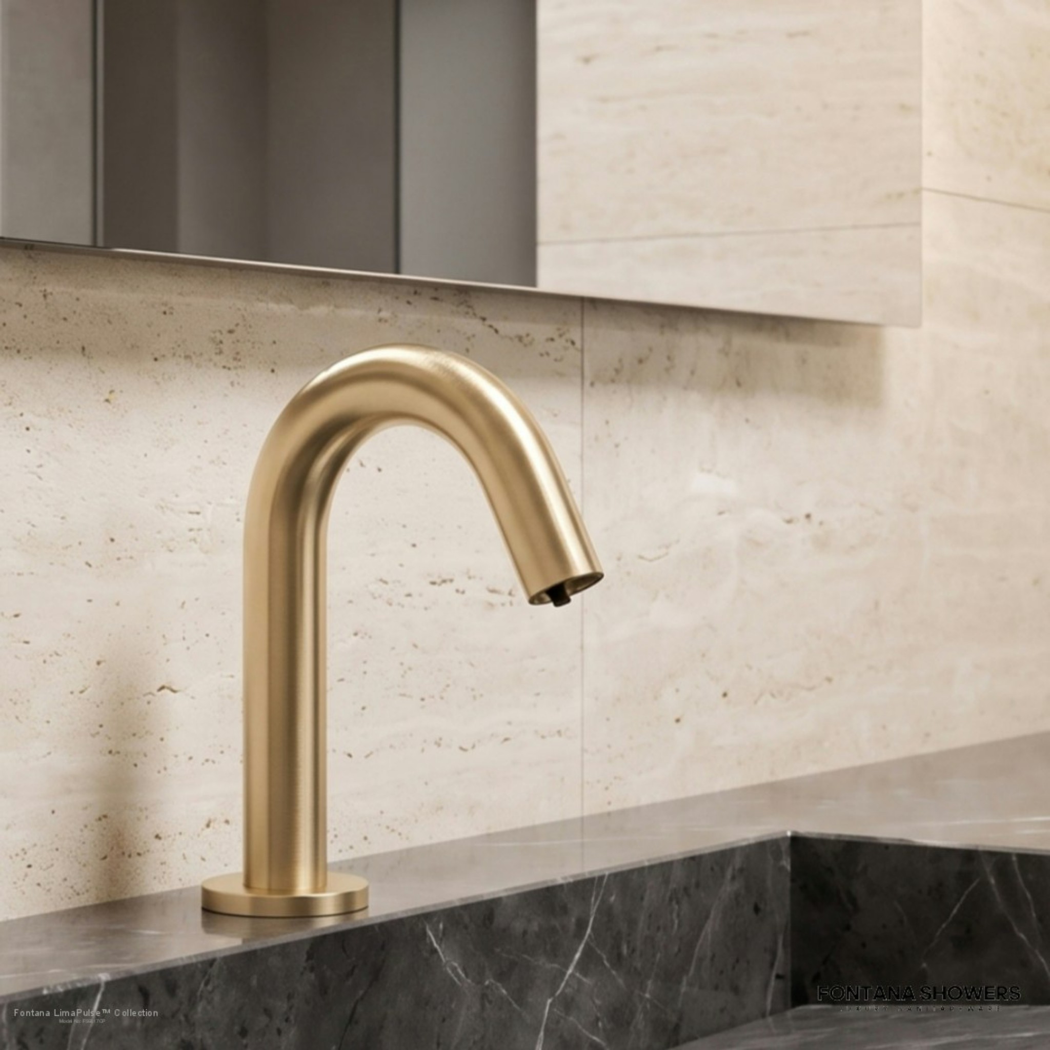 Fontana Lima Champagne Automatic Touchless Soap Dispenser