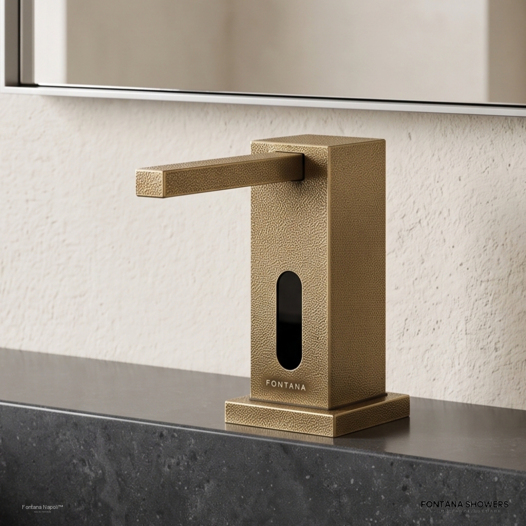 Fontana Medium Antique Bronze Sensor Soap Dispenser - FS9841MAB