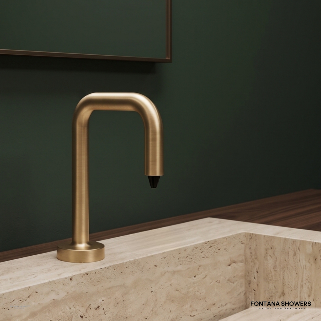 Fontana Inverted Champagne Touchless Soap Dispenser