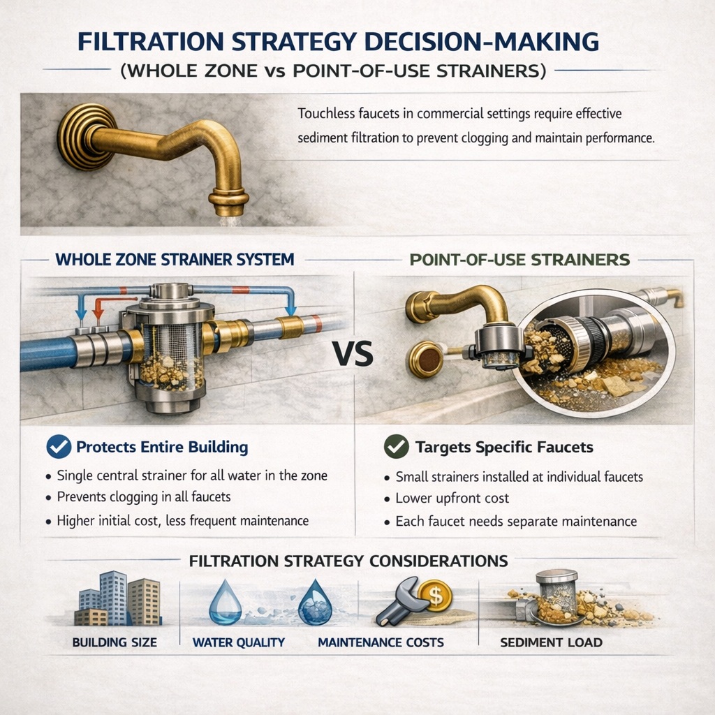 Faucet Reference Eternal Valley Memorial Park Mortuary – Restroom Fixtures and Design