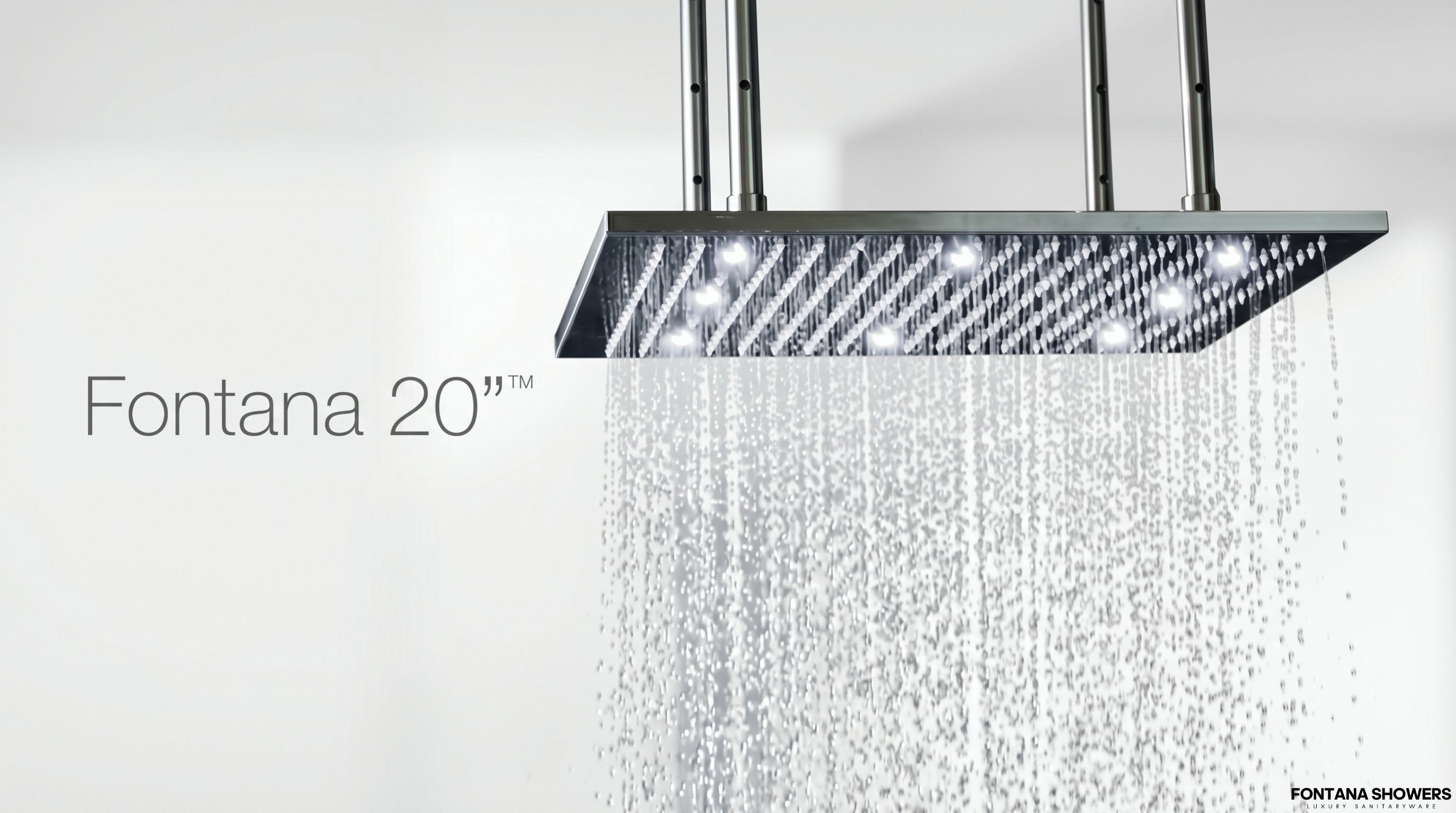 Fontana 20-Brushed Stainless Steel-LED-RAIN-SHOWER-HEAD-1002