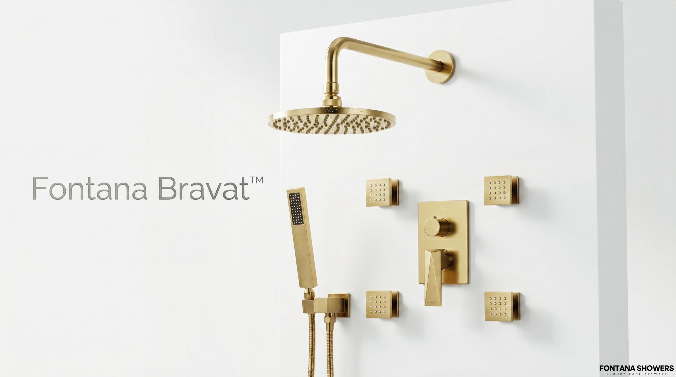 Fontana Bravat-Brushed Gold- FS1048