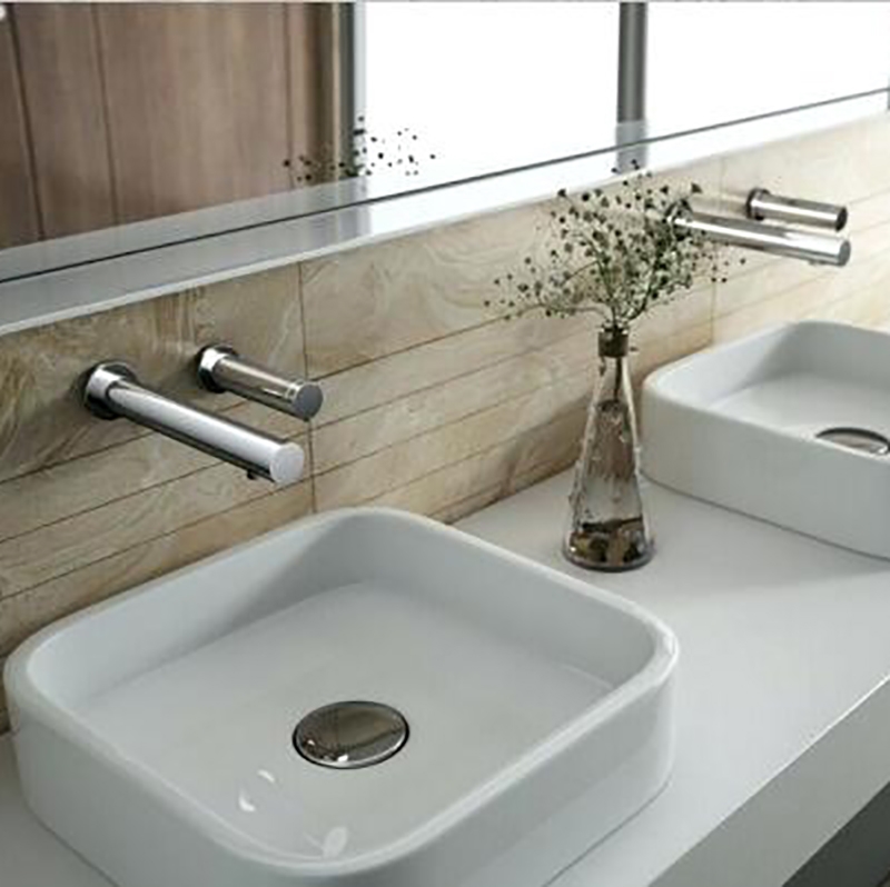 Fontana Sierra Wall Mount Commercial Automatic Touchless Sensor Faucet