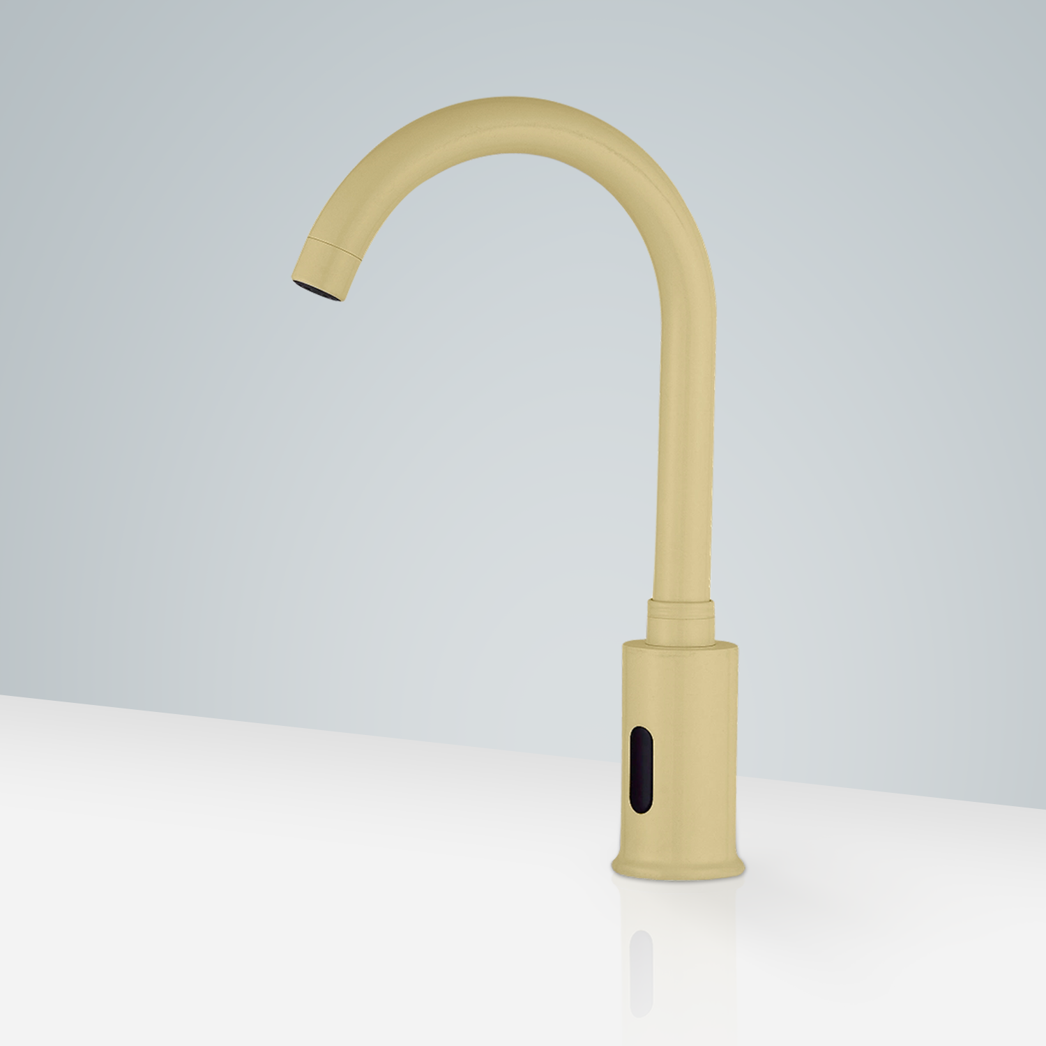 Fontana Commercial Automatic Brushed Gold Motion Sensor Faucet