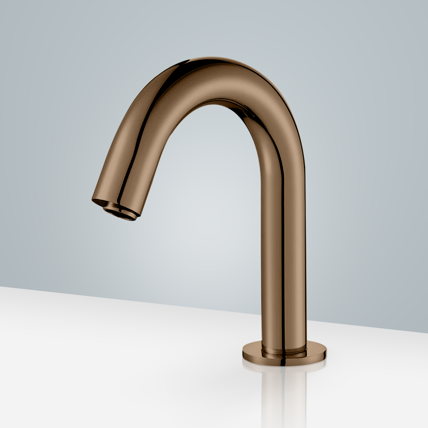 Fontana Brio Commercial Oil Rubbed Bronze Touchless Volume Sensor Hands Free Faucet