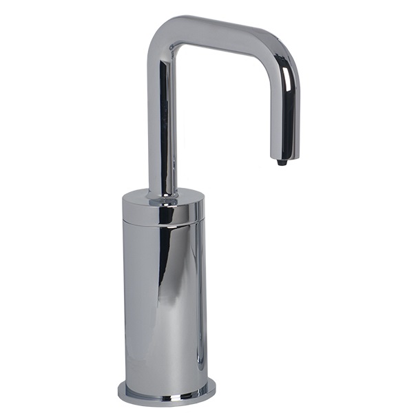Fontana Trio Commercial Polished Chrome Electronic Hands Free Deck Mount Soap Dispenser