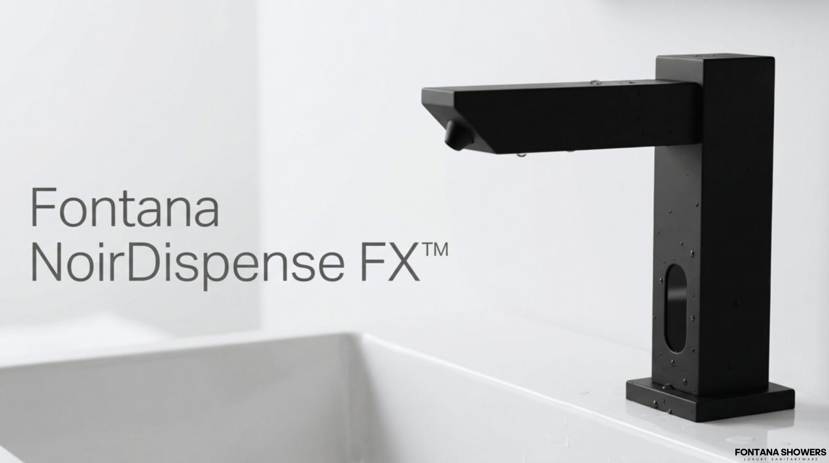 Fontana NoirDispense FX™ –Matte Black- FS9842MB