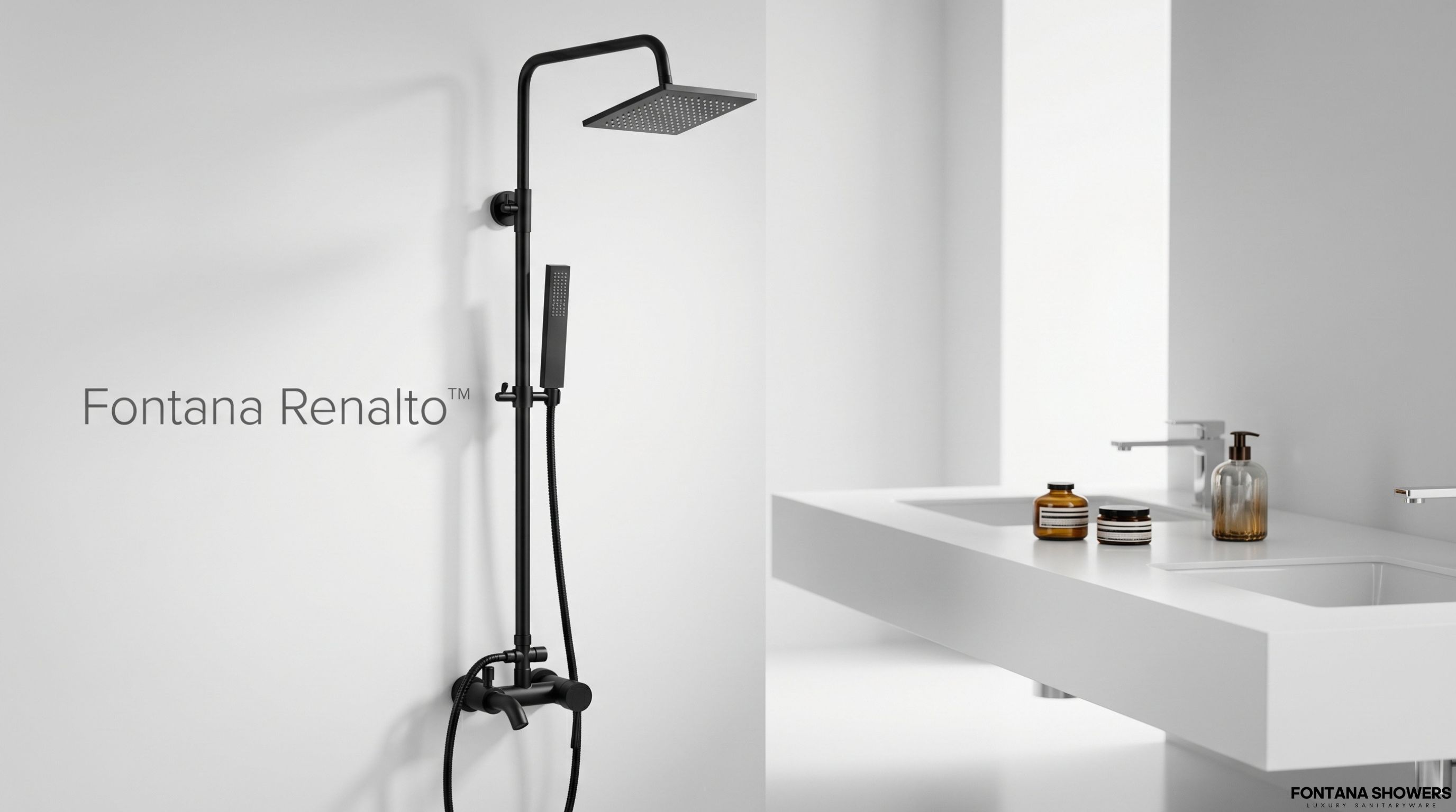 Fontana Renalto-Matte Black- FS-298RB